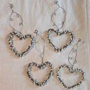 Handmade Pearl Heart Decor/Ornaments